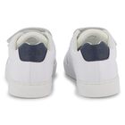 Boys White Logo Trainers, 1, hi-res