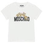 تيشيرت بشعار تيدى باللون الأبيض, 1, hi-res