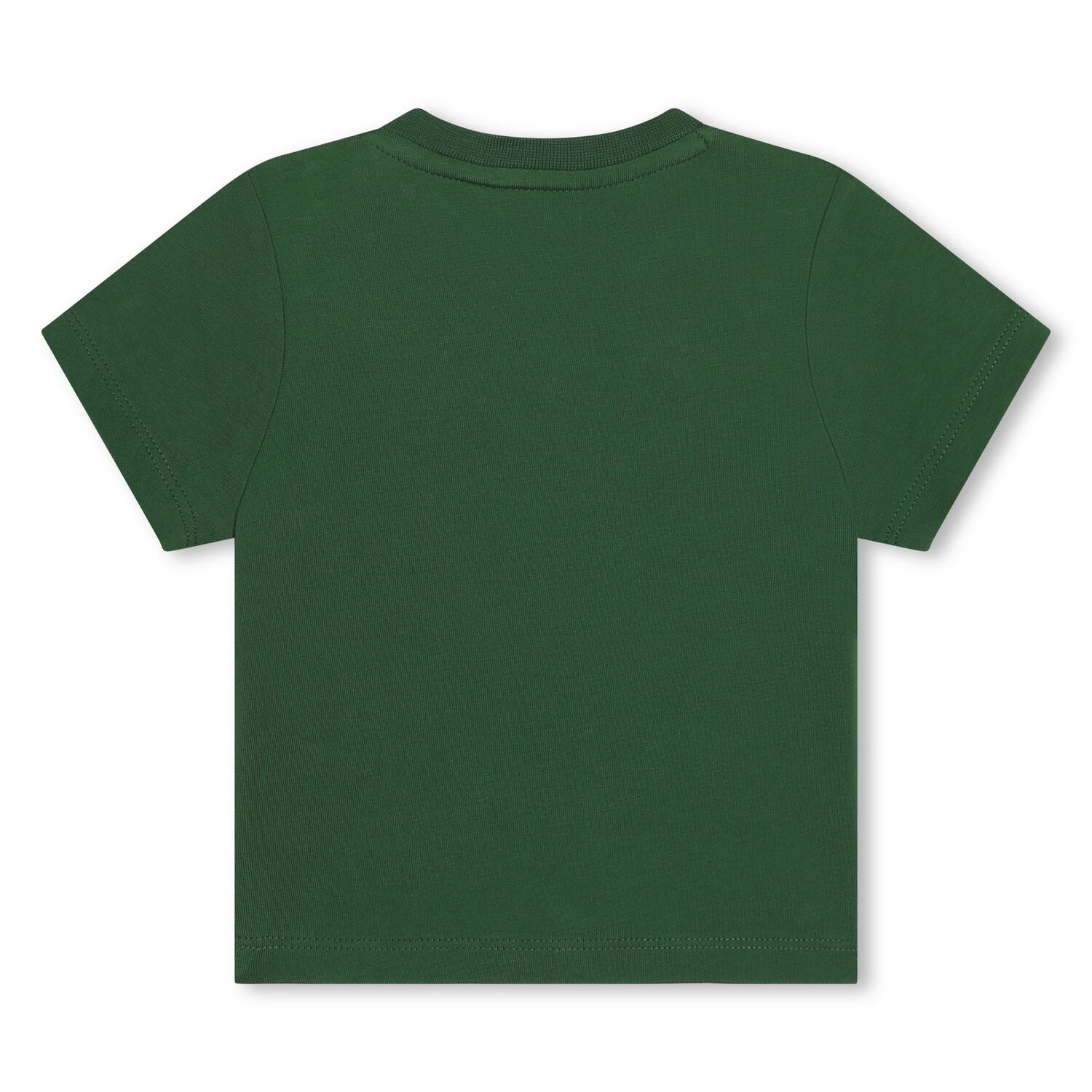Younger Boys Green Logo T-Shirt, 2, hi-res