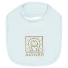 طقم أفرول أولاد بالشعار باللون الأزرق, 1, hi-res