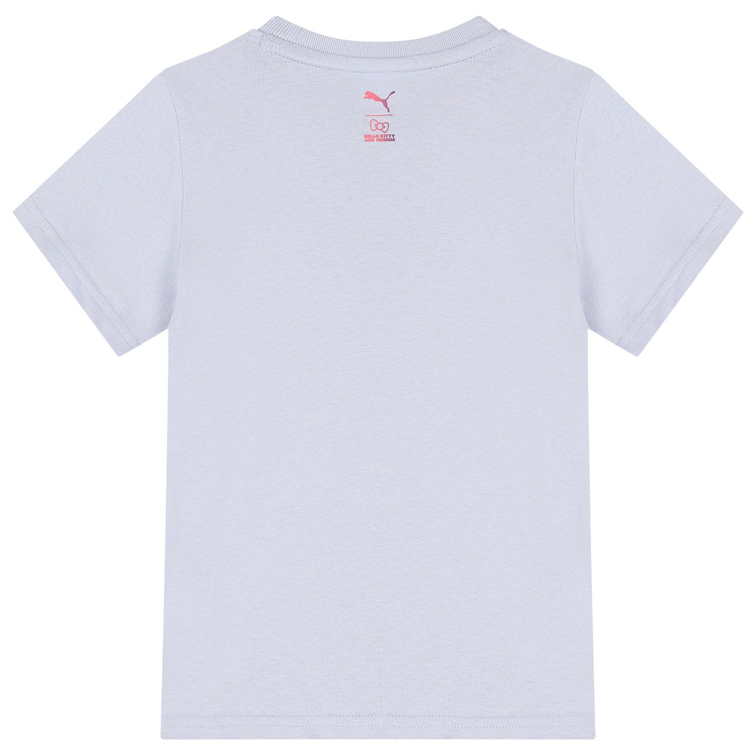 Girls Purple Hello Kitty Logo T-Shirt, 3, hi-res image number null