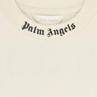 تيشيرت أولاد كبير الحجم بشعار باللون العاجي, 1, hi-res