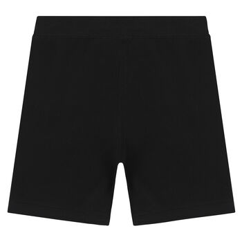 Boys Black Logo Shorts