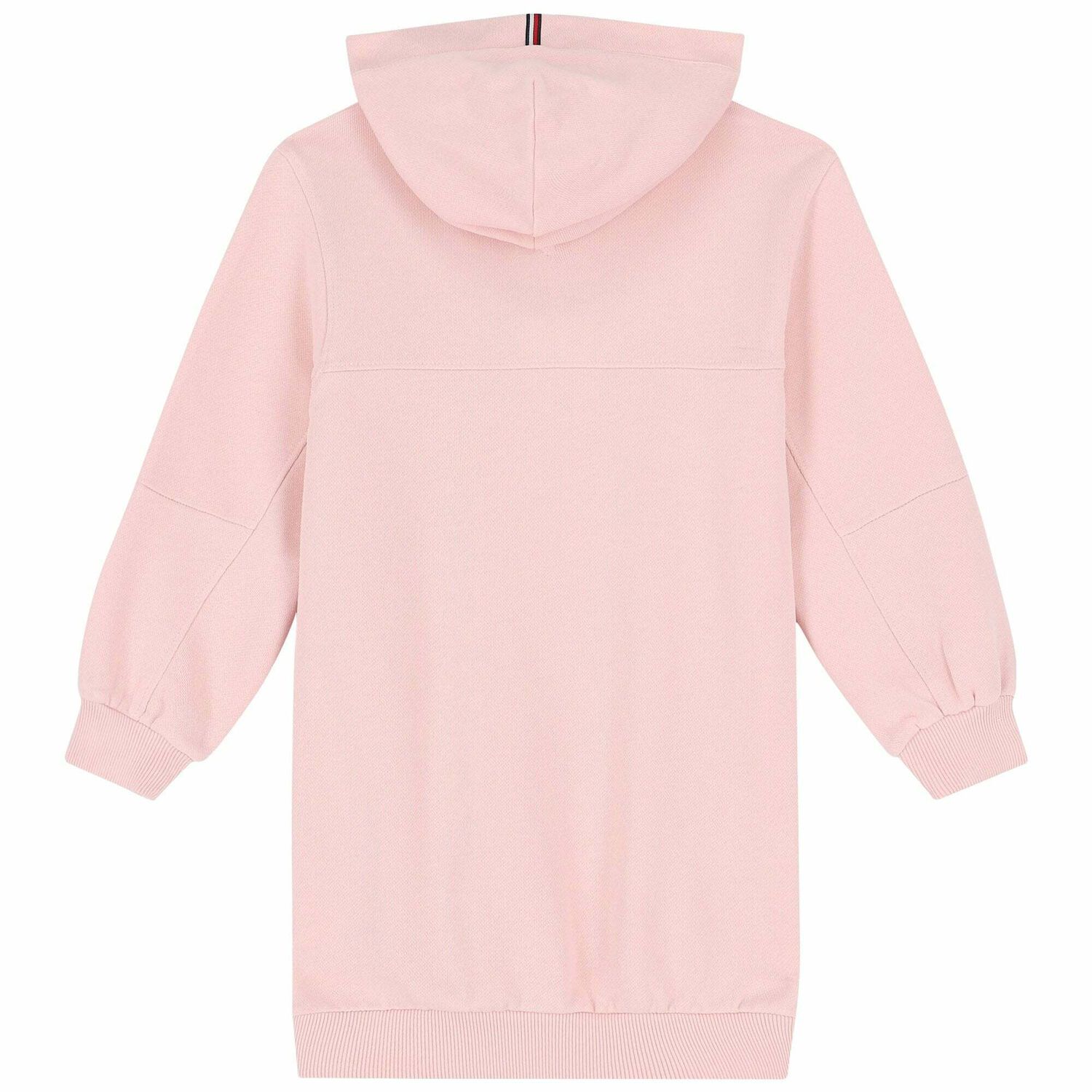 فستان هودى بالشعار باللون الوردي, 1, hi-res image number null