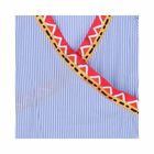 فستان بناتي مخطط باللون الازرق, 1, hi-res