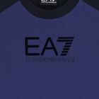 تي شيرت أزرق بشعار للأولاد, 2, hi-res