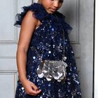 Girls Silver Sequin Bag, 2, hi-res
