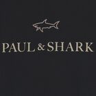 قميص أسود بشعار للأولاد, 1, hi-res