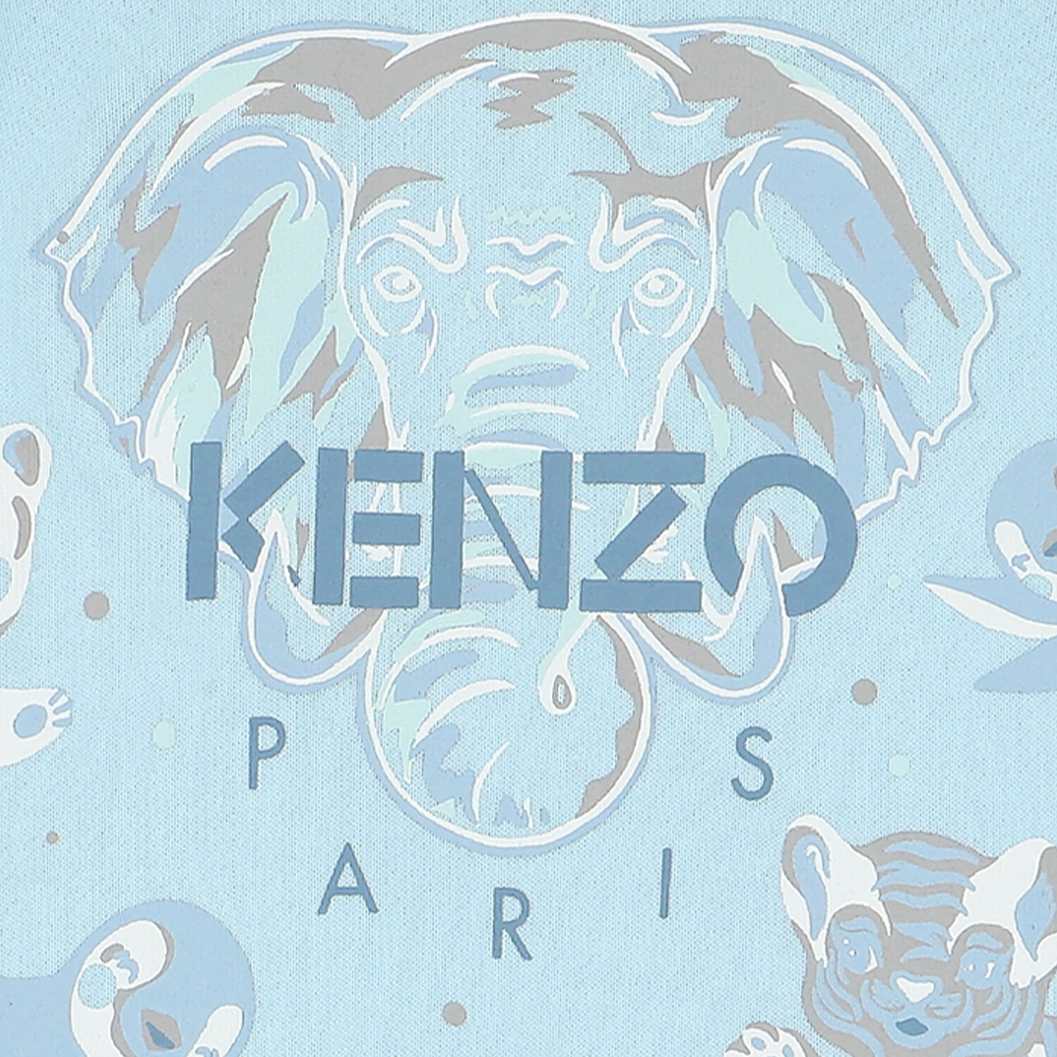 Baby Boys Blue Logo Babygrow, 1, hi-res