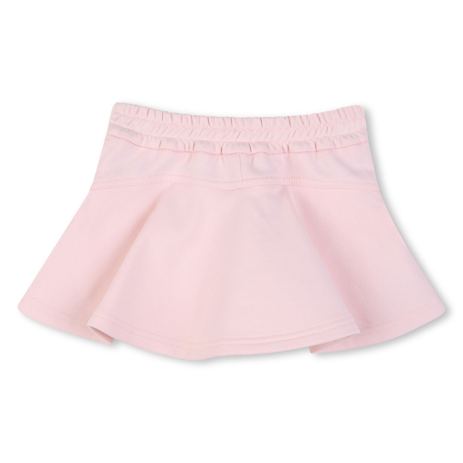 Younger Girls Pink Logo Shorts, 1, hi-res