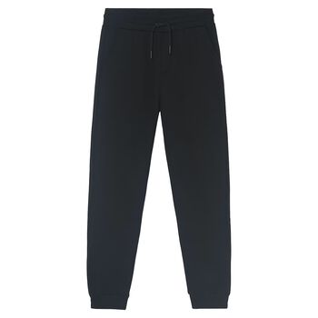 Boys Black Joggers
