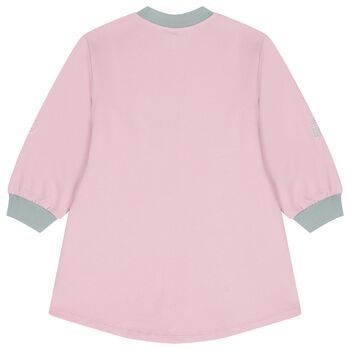 Girls Pink Logo Dress