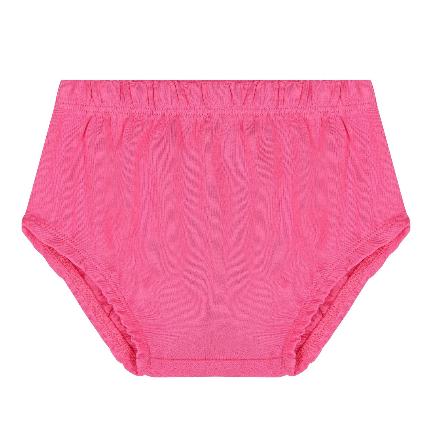 طقم فستان بنات بشعار القلب باللون الزهري, 1, hi-res