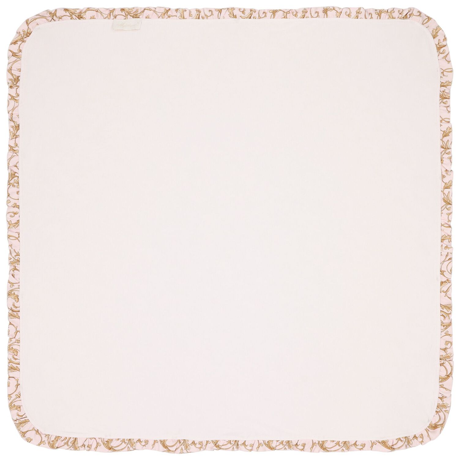 بطانية بنات  باللون الوردي والذهبي للأطفال, 1, hi-res