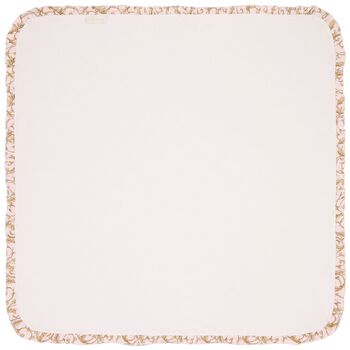 Baby Girls Pink & Gold Blanket