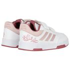 Girls White Minnie Mouse Trainers, 1, hi-res