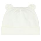 طقم أفرول هدايا بشعار تيدي باللون العاجي, 1, hi-res