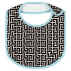 طقم هدايا ملابس أطفال بطبعة أحرف أولية باللون الأزرق للأولاد الصغار, 1, hi-res