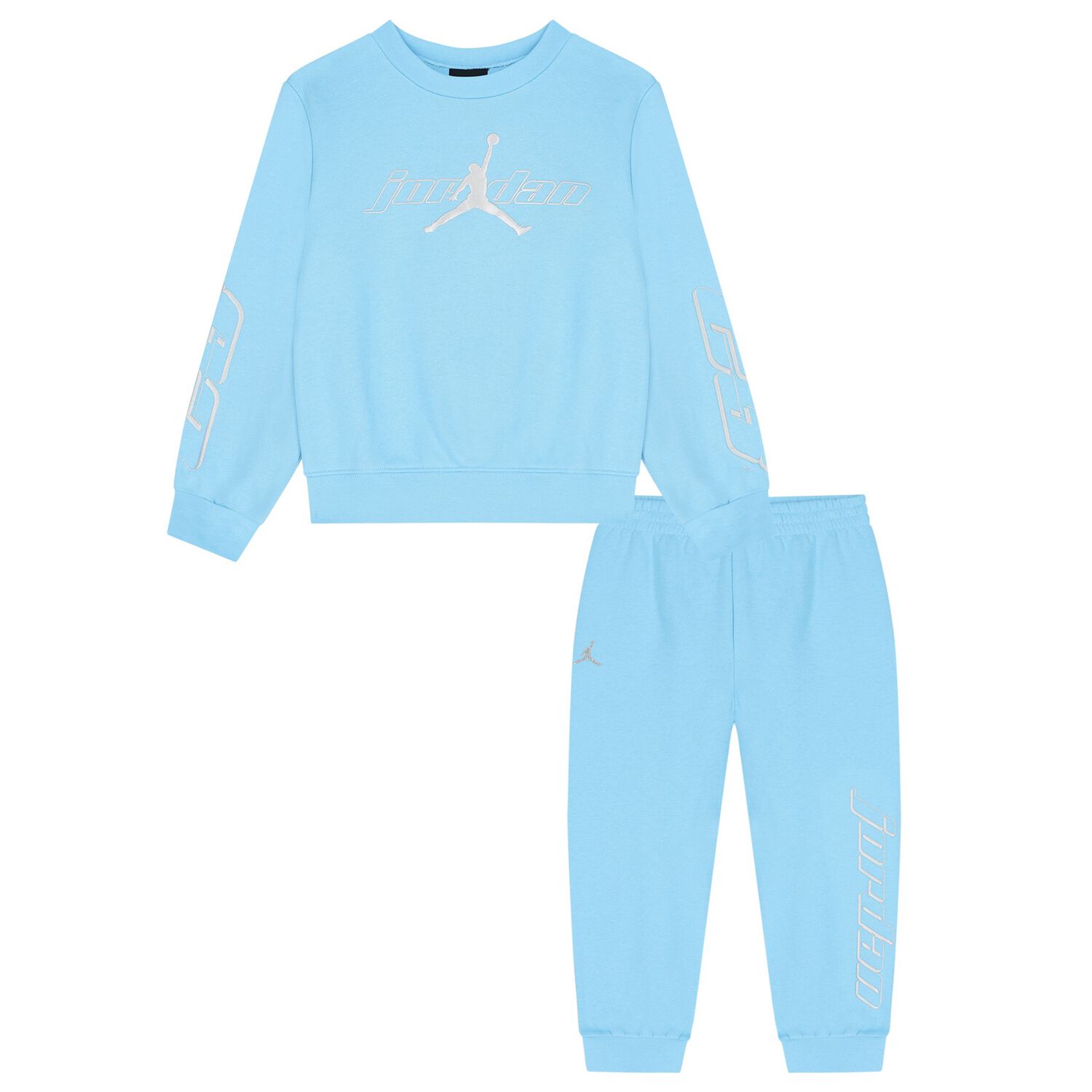 Younger Boys Blue Logo Tracksuit, 1, hi-res