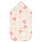 Baby Girls Ivory & Beige Hearts Nest, 1, hi-res