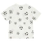 Boys White & Navy Blue Short Set, 1, hi-res