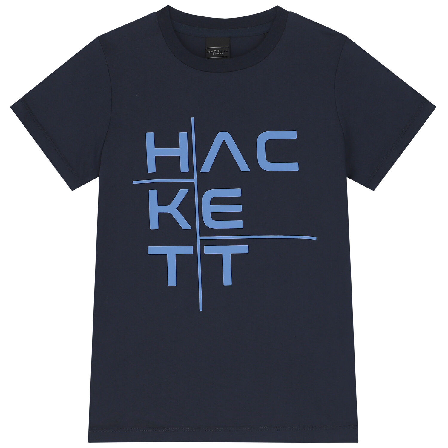 تيشيرت أولاد بالشعار باللون الكحلى, 2, hi-res image number null