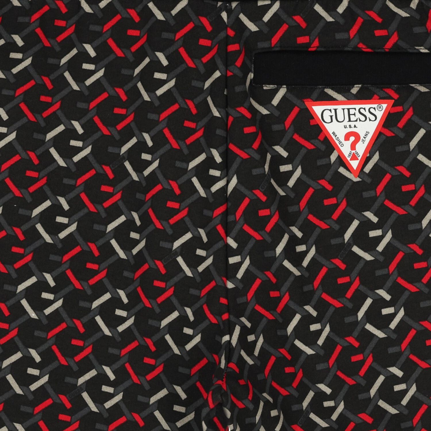 شورت أولاد باللون الأسود والرمادي, 1, hi-res