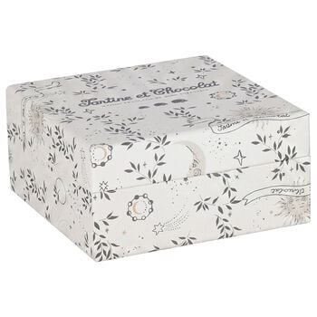 بطانيه اطفال بشكل ارنب باللون الرمادى 