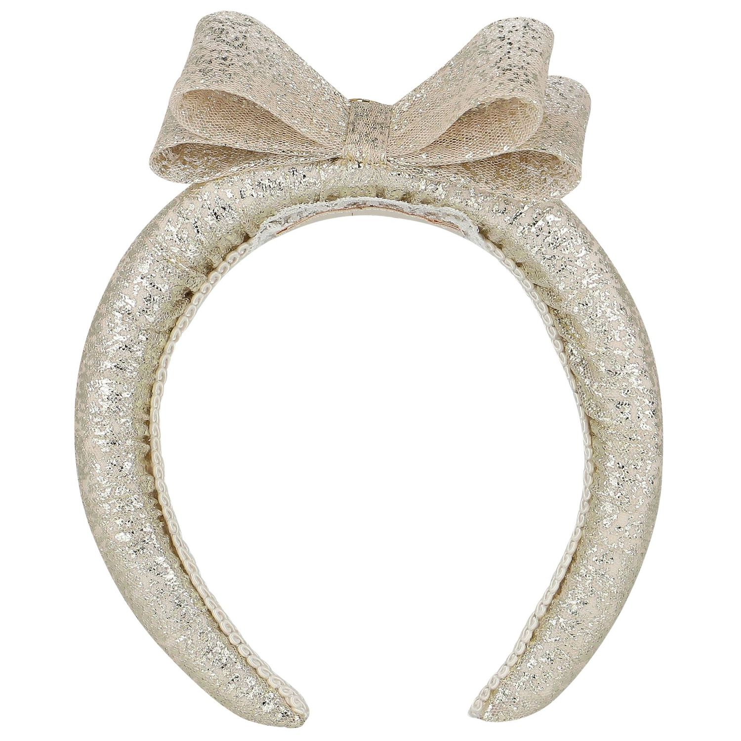 طوق شعر بنات باللون الذهبي , 1, hi-res image number null