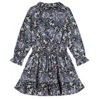 Girls Muti-Coloured Pleated Dress, 1, hi-res