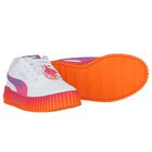 Girls White Carina Trolls Trainers, 1, hi-res