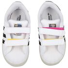 حذاء رياضي سوبر ستار بإضاءة ليد باللون الأبيض والأسود, 1, hi-res