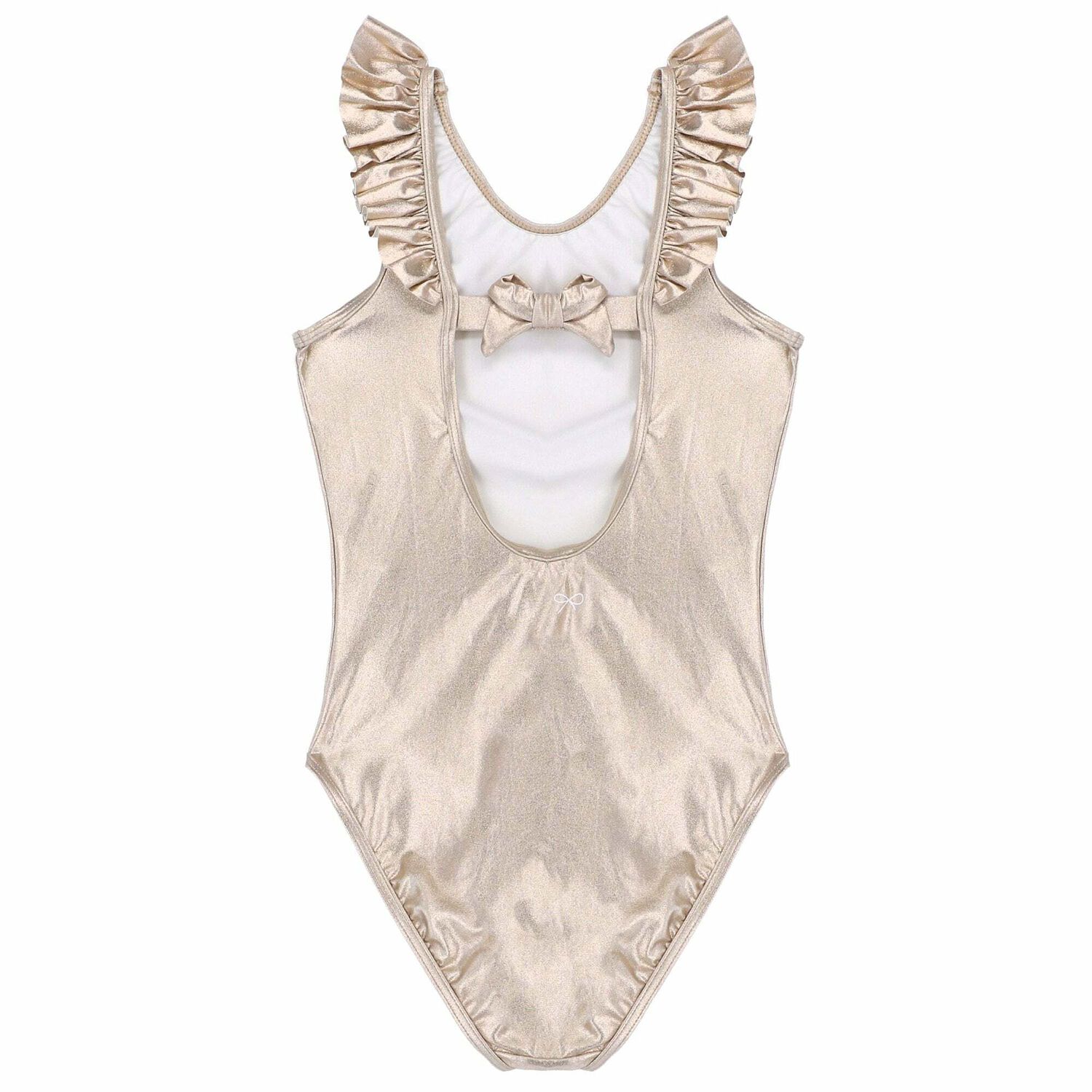 مايوه باللون باللون الذهبي للبنات, 1, hi-res