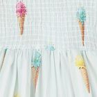 Girls Green Ice Cream Beach Dress, 1, hi-res