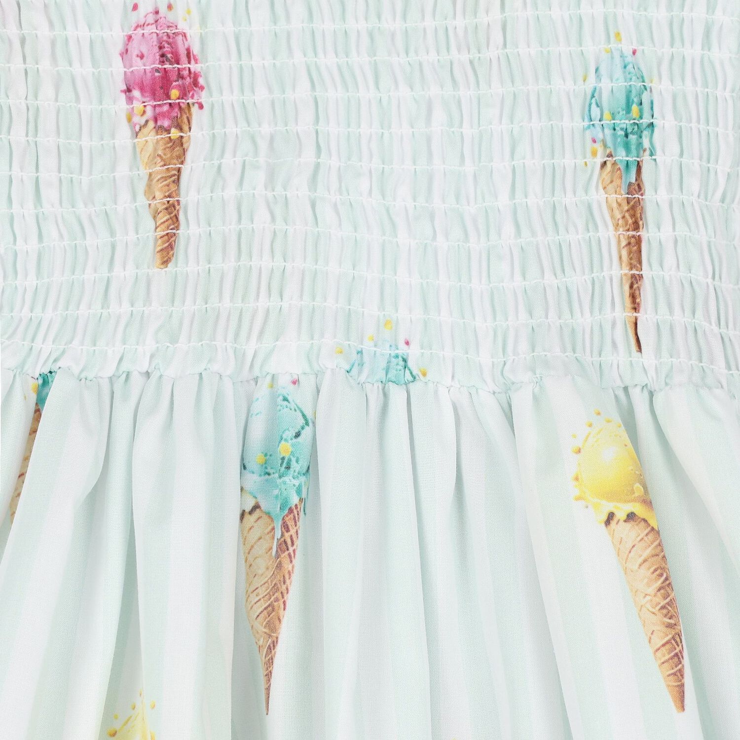Girls Green Ice Cream Beach Dress, 1, hi-res image number null