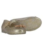 Younger Girls Gold & Silver Glitter Jelly Shoes, 3, hi-res