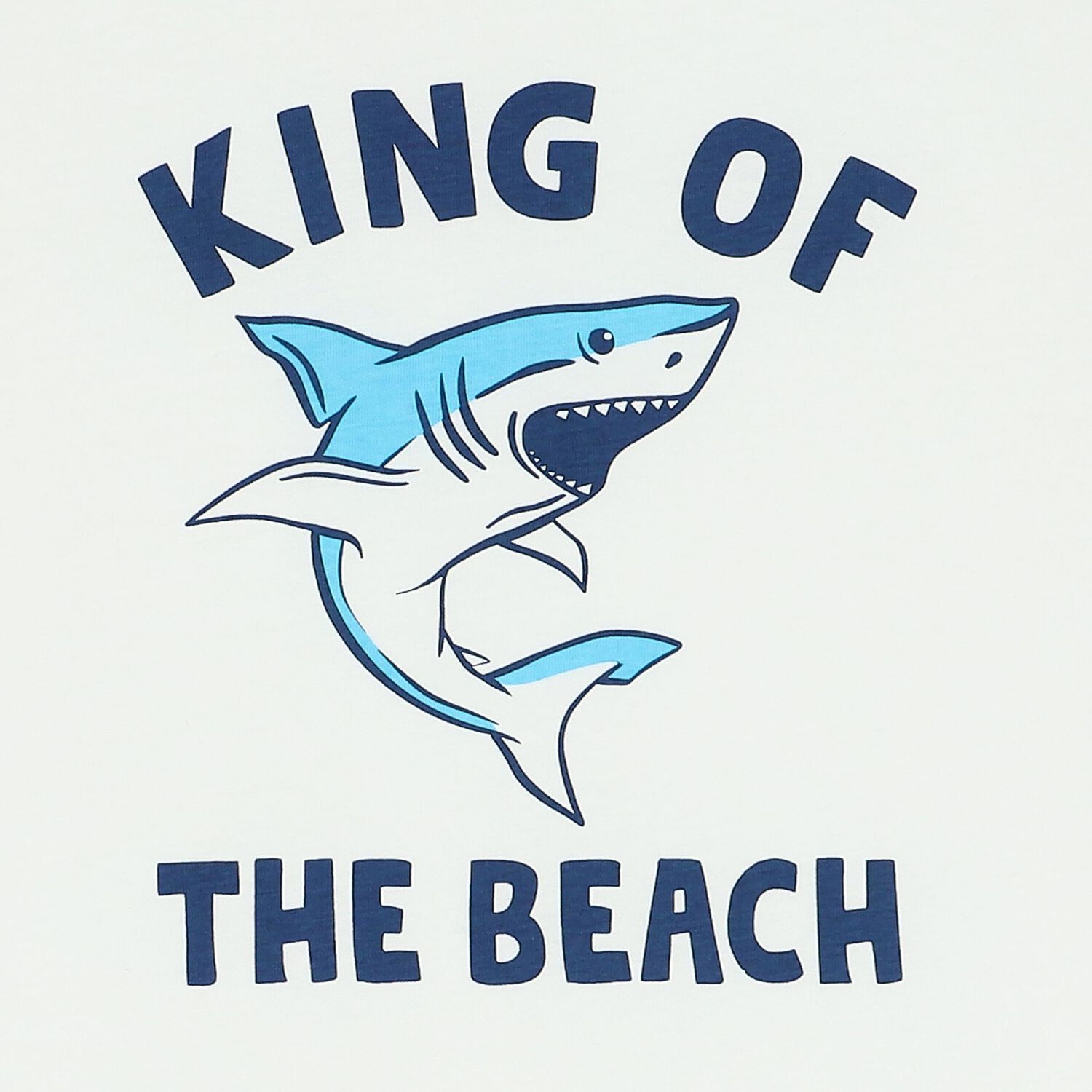 Boys White Shark T-Shirt, 1, hi-res