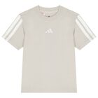 Boys Grey Logo T-Shirt, 1, hi-res