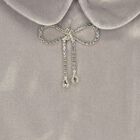 فستان بنات بفيونكة باللون الذهبي, 1, hi-res