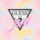 Girls Pink & Yellow Logo T-Shirt, 1, hi-res