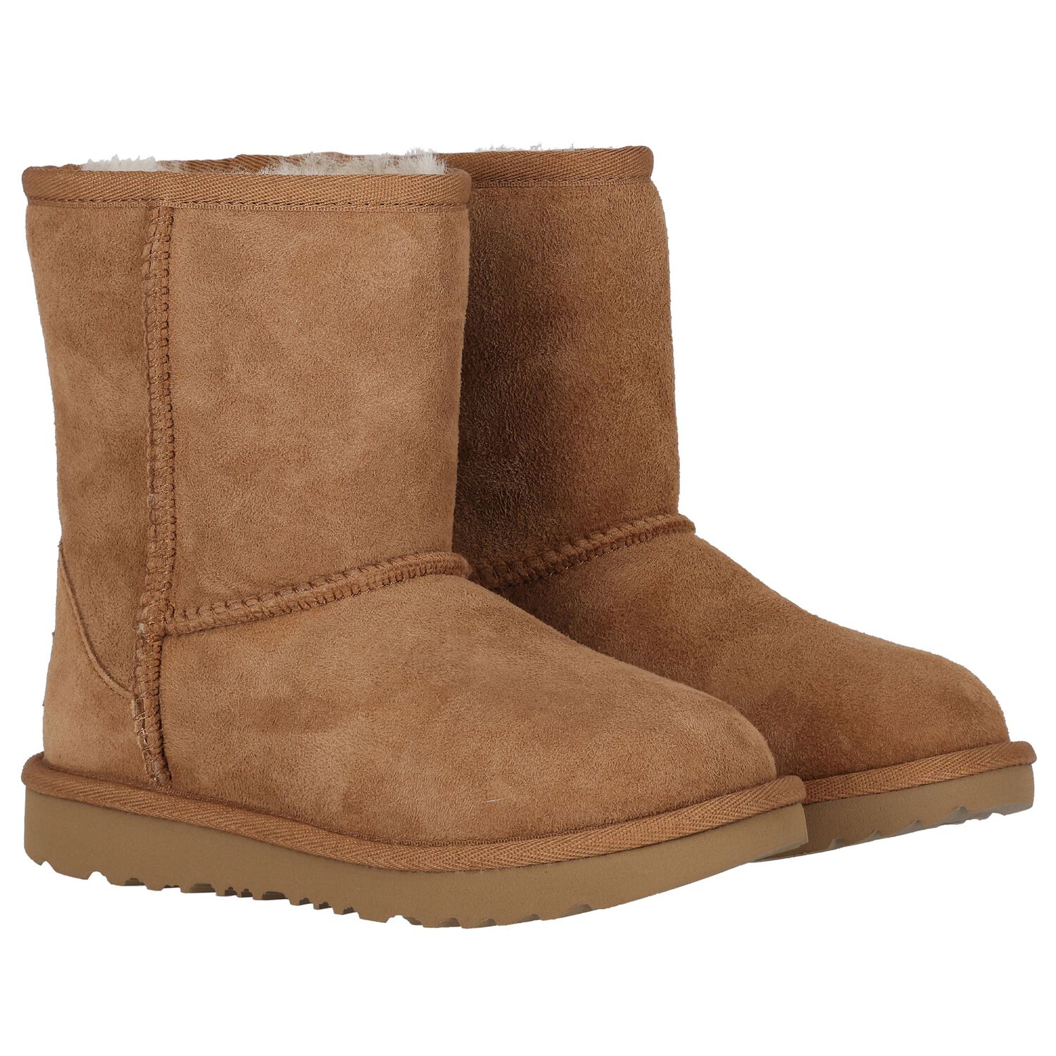 Chestnut Brown Classic II Suede Boots, 2, hi-res