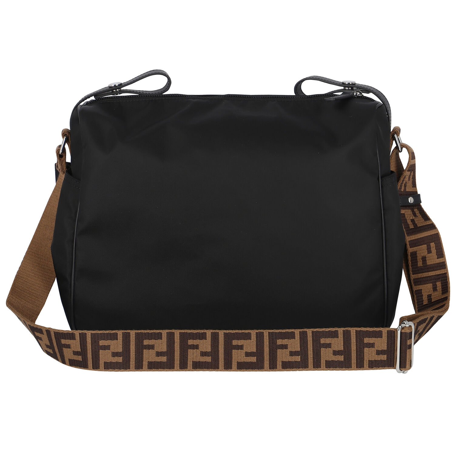 شنطة مواليد بالشعار باللون الأسود للأطفال, 1, hi-res image number null