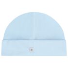 Baby Boys Blue Logo Hat, 3, hi-res