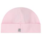 Baby Girls Pink & Gold Logo Babygrow Gift Set, 1, hi-res