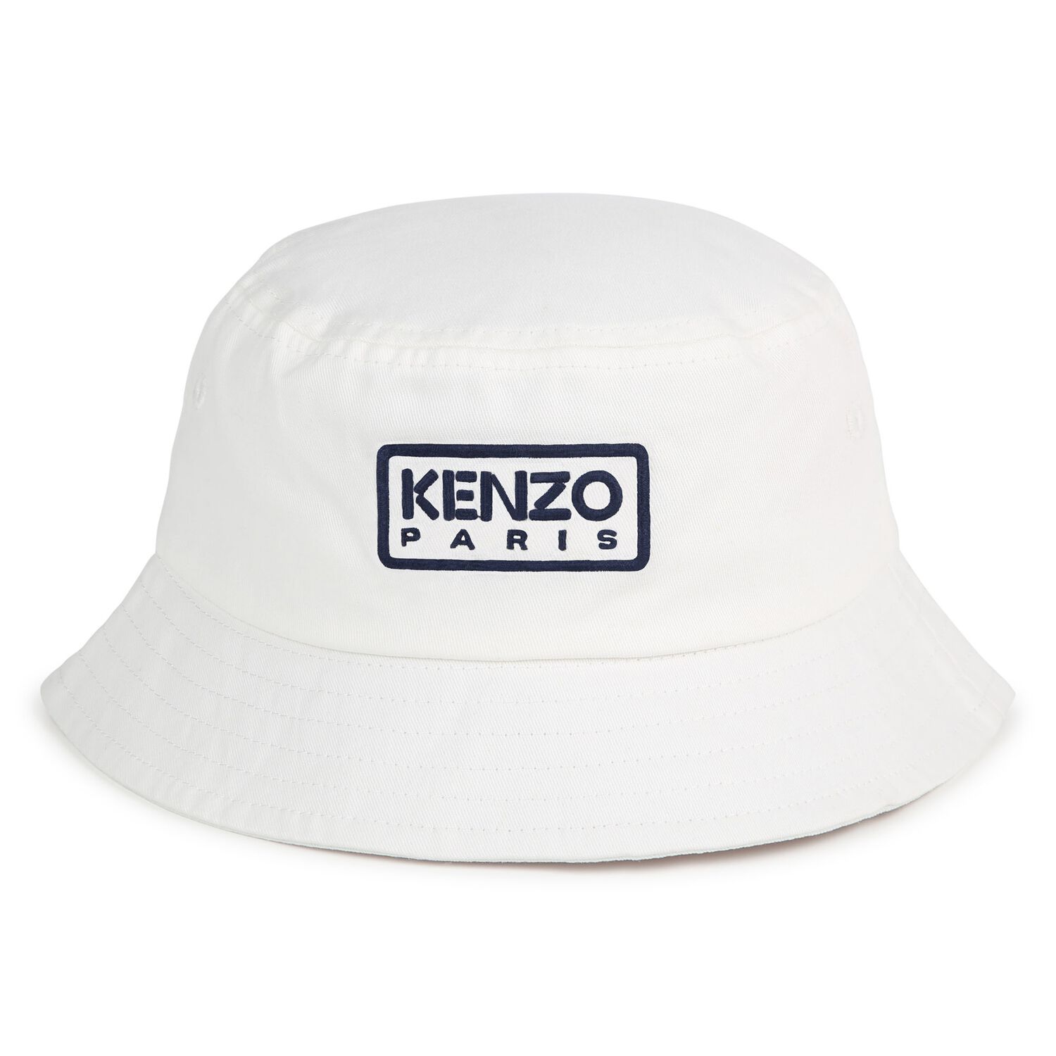 White Logo Bucket Hat, 1, hi-res