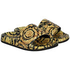 سلايدر باروكو باللون الذهبي والأسود, 1, hi-res