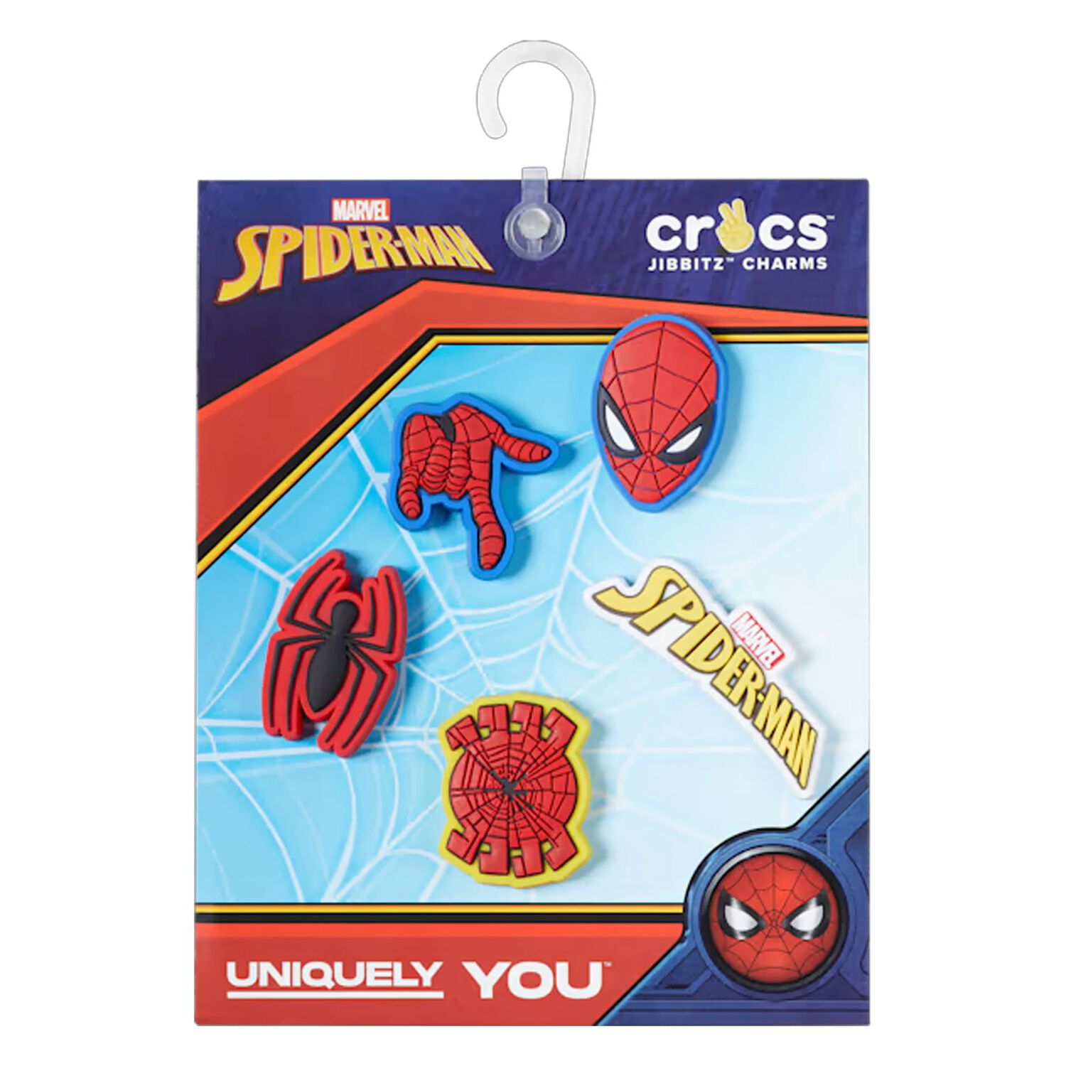Spider-Man 5 Pack Jibbitz Crocs Charms, 1, hi-res image number null
