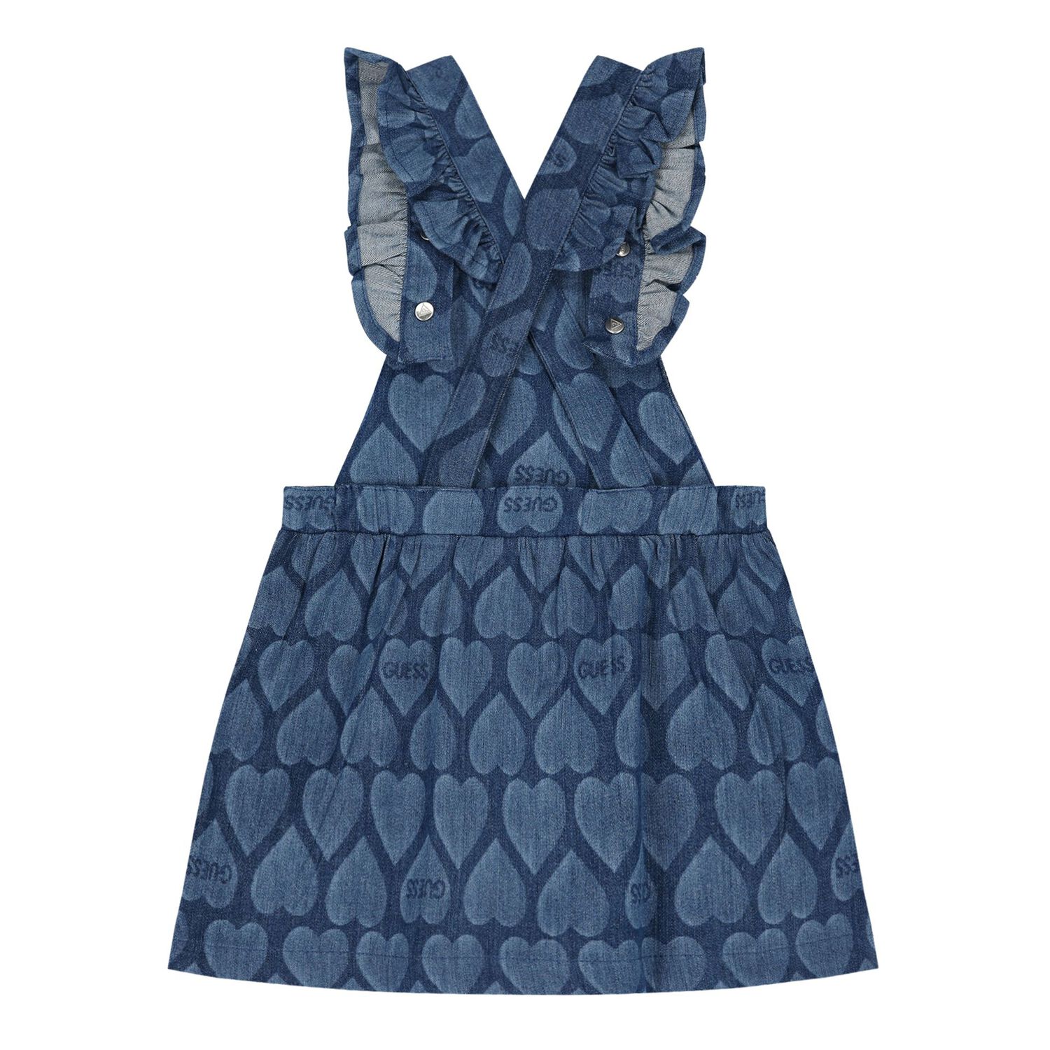 طقم دنغرى بنات باللون الأزرق و الأبيض, 1, hi-res image number null