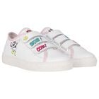 Girls White Disney Trainers, 1, hi-res