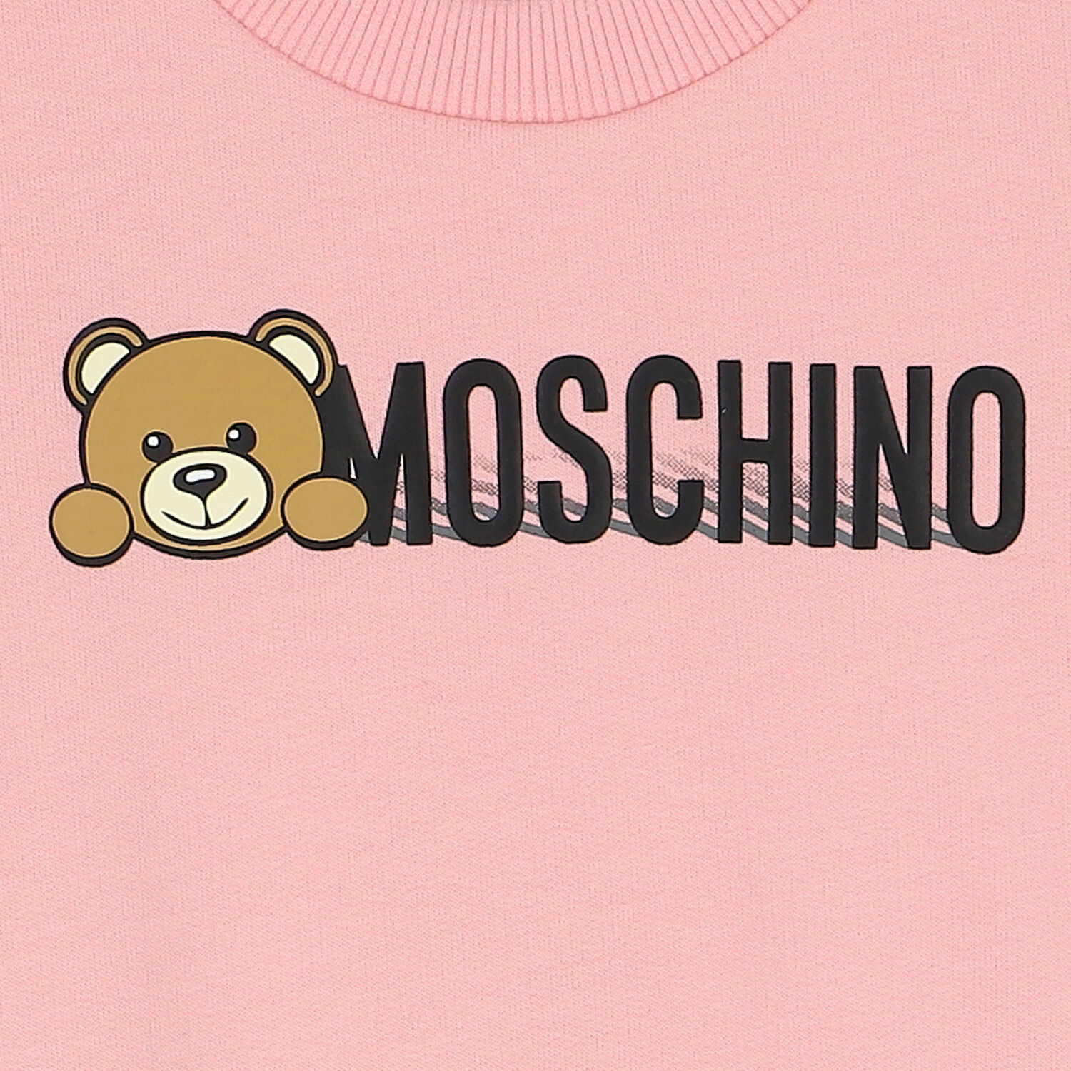 Pink Teddy Bear Logo Sweatshirt, 3, hi-res